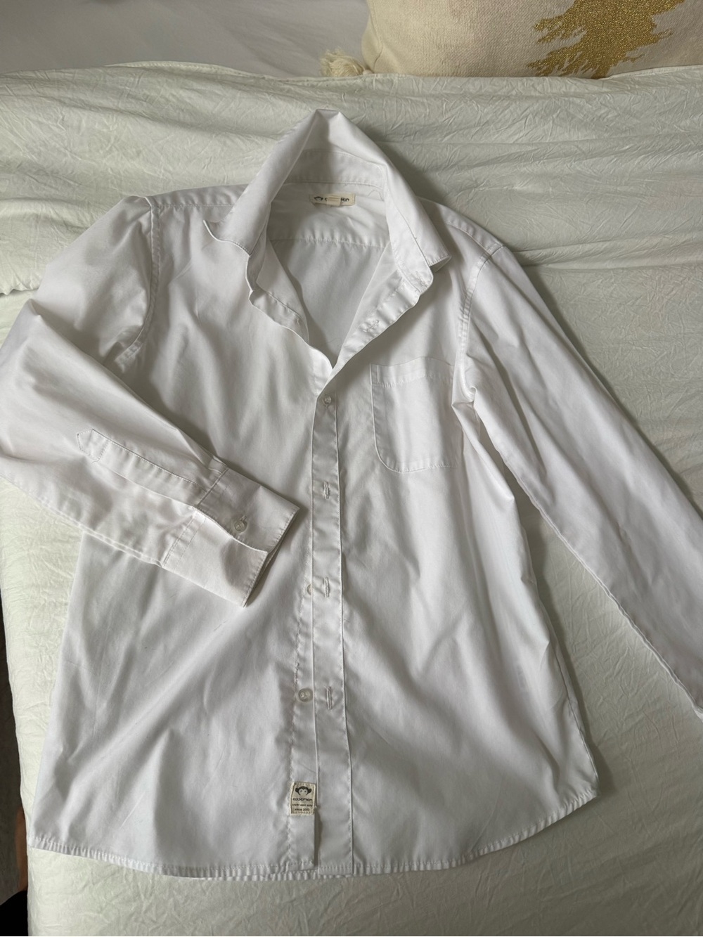 Appaman Classic White kids Button-Down Shirt